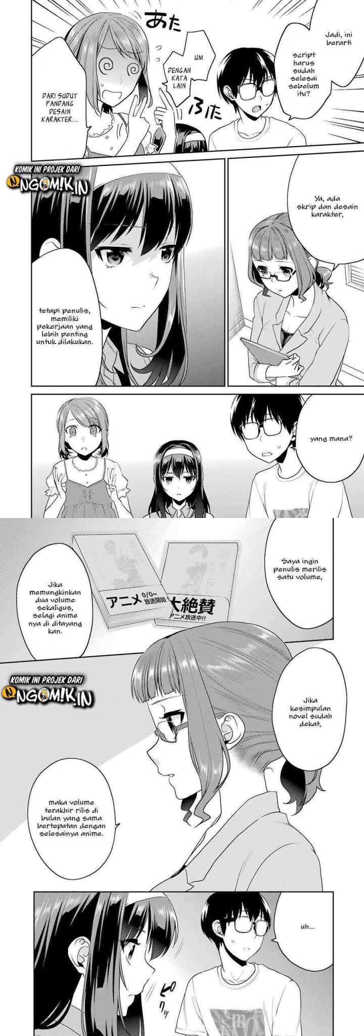 Saenai Heroine no Sodatekata: Koisuru Metronome chapter 28 halaman 5