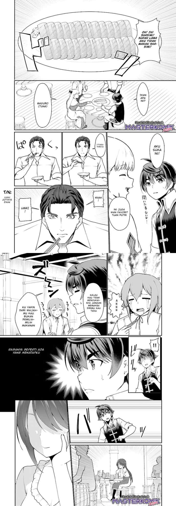 Botsuraku Youtei Nanode, Kajishokunin wo Mezasu chapter 25 halaman 7