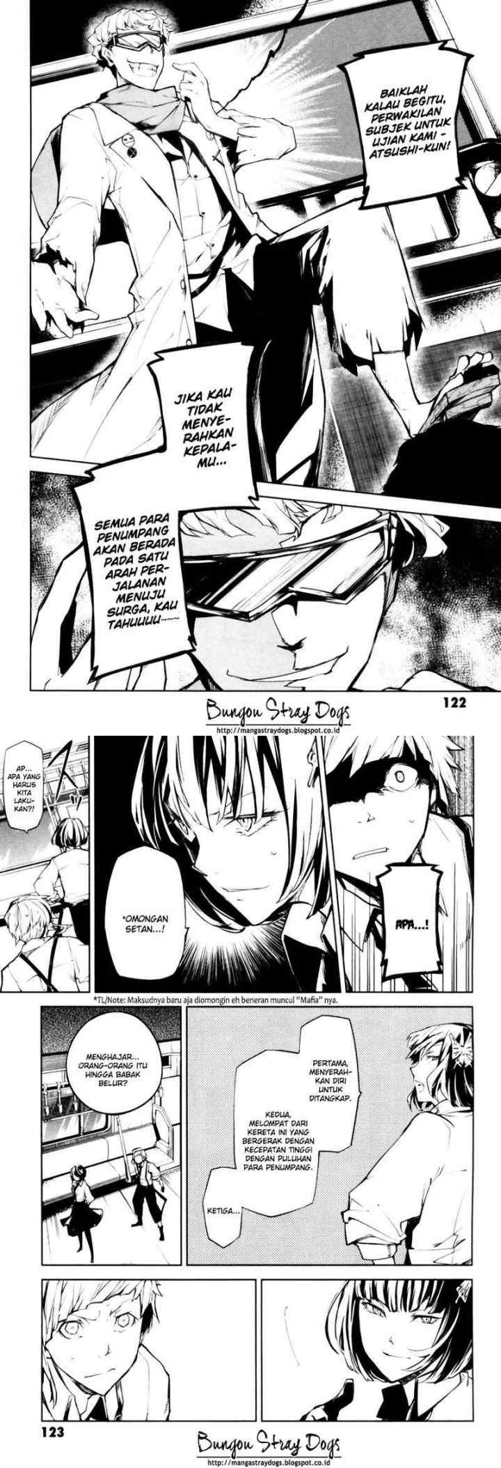 Bungou Stray Dogs chapter 7 halaman 12