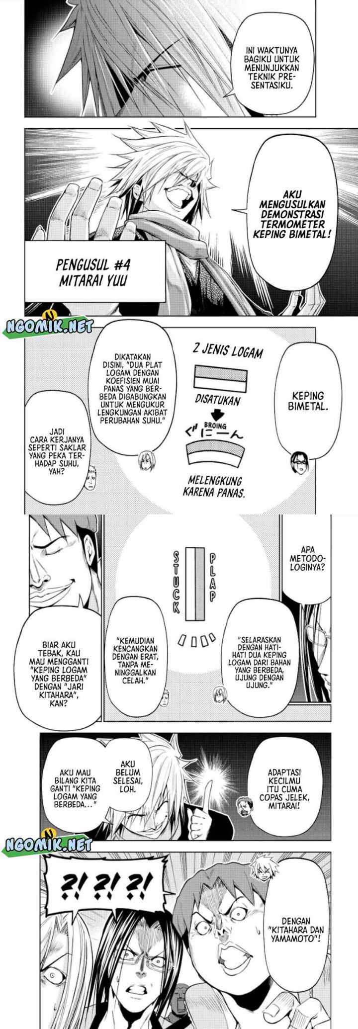 Grand Blue chapter 90 halaman 9
