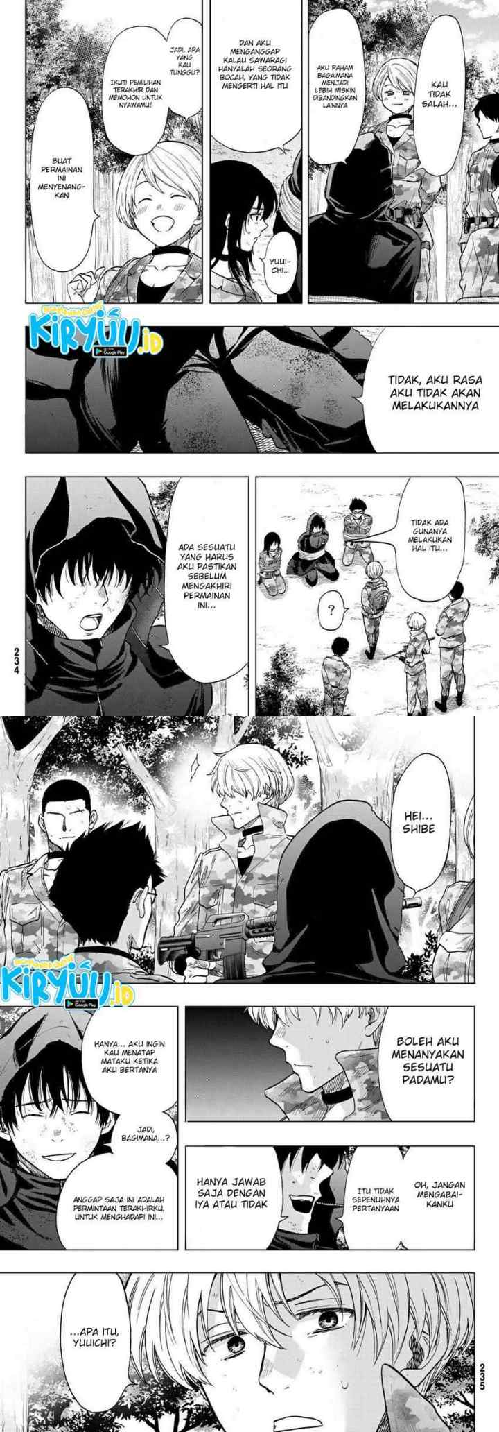 Tomodachi Game chapter 86 halaman 12