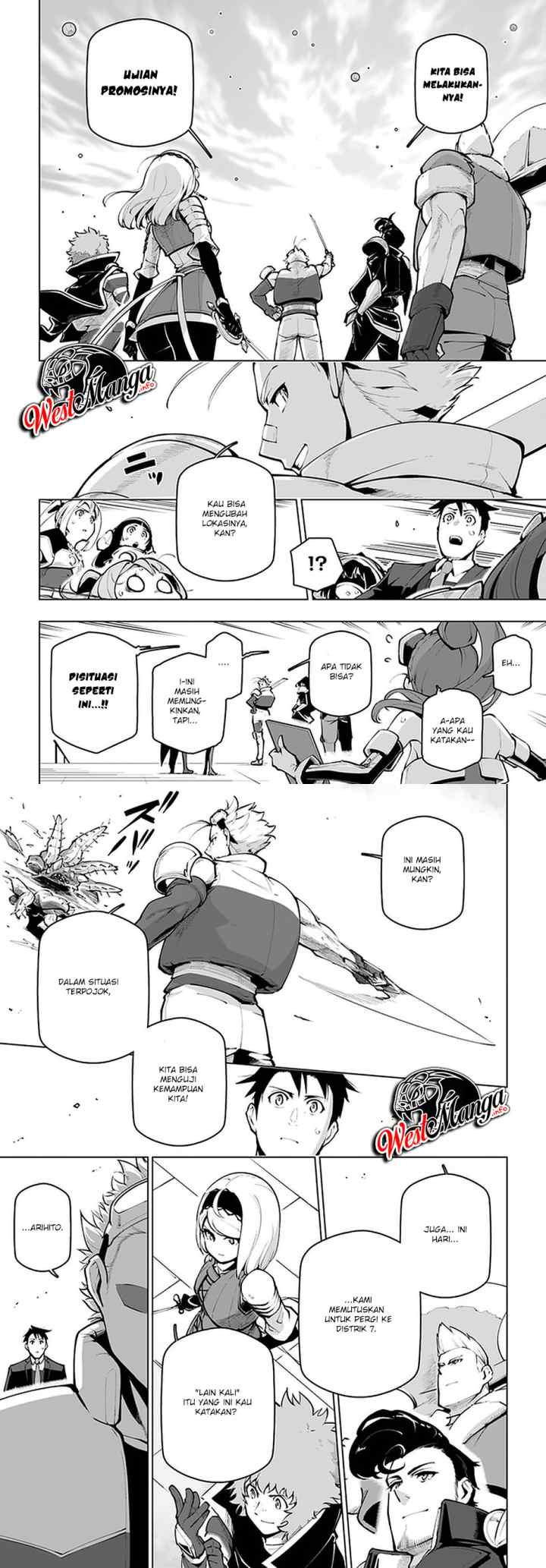 Sekai Saikyou no Kouei: Meikyuukoku no Shinjin Tansakusha chapter 19.1 halaman 8
