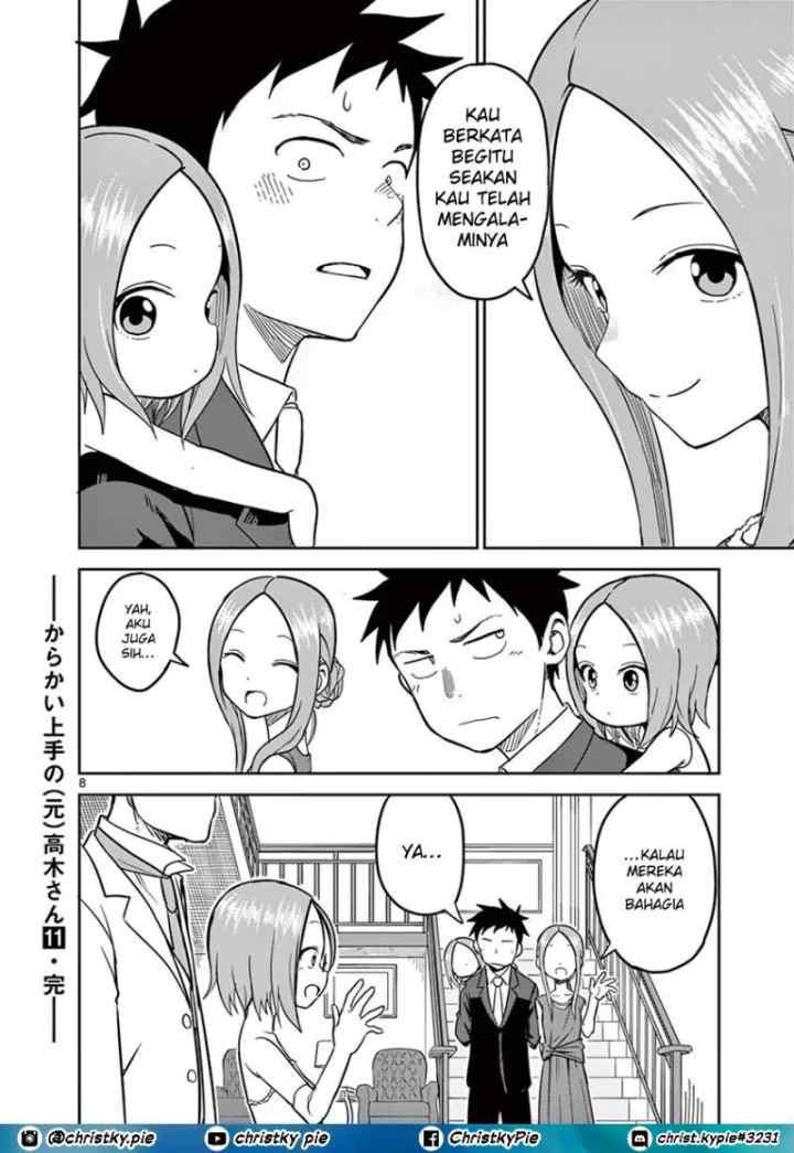 Karakai Jouzu no (Moto) Takagi-san chapter 140 halaman 8