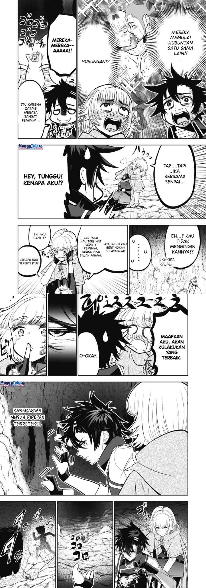 Saikyou Kenshi, Saiteihen Kishidan de Funsenchuu ~Orc wo Chi no Hate Made Oitsumete Zettai ni Shimatsu suru dake no Kantan? Nao Shigotodesu~ chapter 4 halaman 8