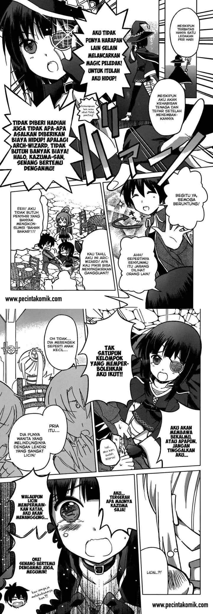 Kono Subarashii Sekai ni Shukufuku o! chapter 2 halaman 4