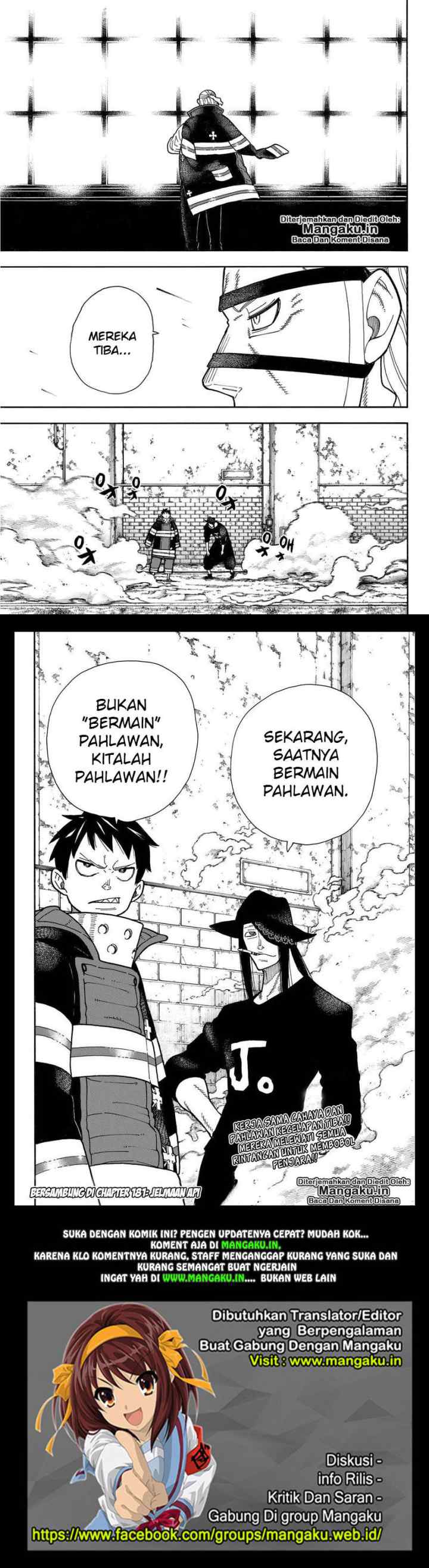Enen no Shouboutai chapter 180 halaman 11