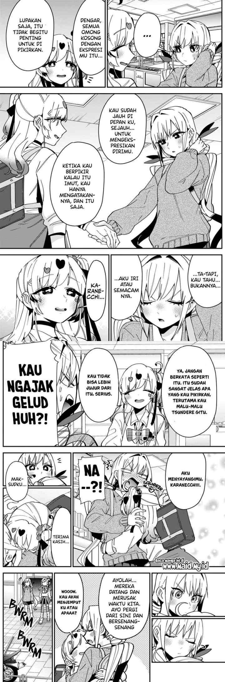 Kimi no Koto ga Dai Dai Dai Dai Daisuki na 100-ri no Kanojo chapter 92 halaman 9