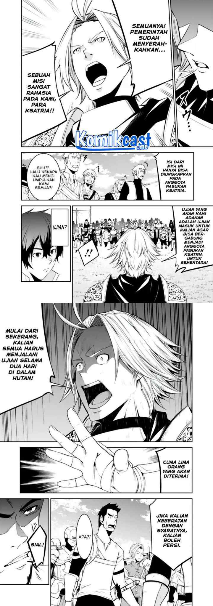 Shijou Saikyou no Mahou Kenshi, F Rank Boukensha ni Tensei Suru chapter 58 halaman 8