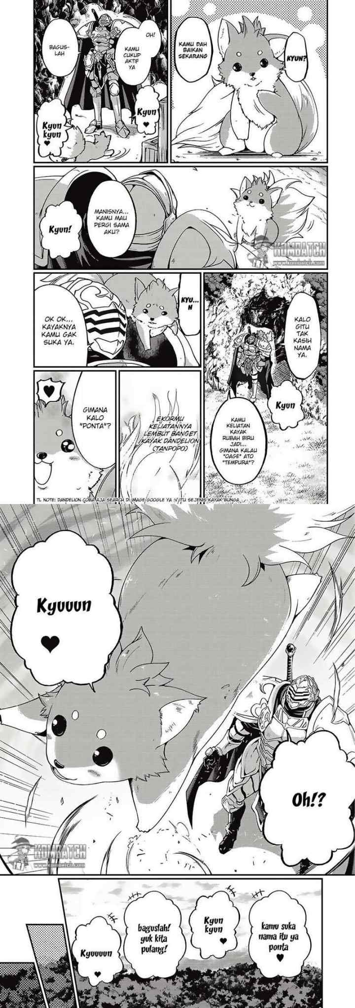Gaikotsu Kishi-sama, Tadaima Isekai e Odekakechuu chapter 4 halaman 4