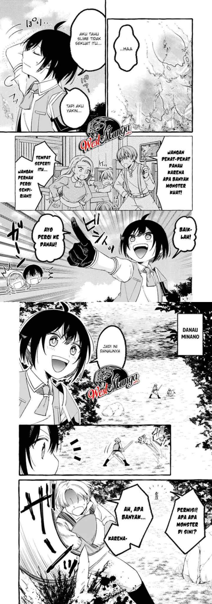 Saikyou Ken Hijiri No Mahou Shugyou: Level 99 No Status O Tamotta Mama Level 1 Kara Yarinaosu chapter 4.1 halaman 5