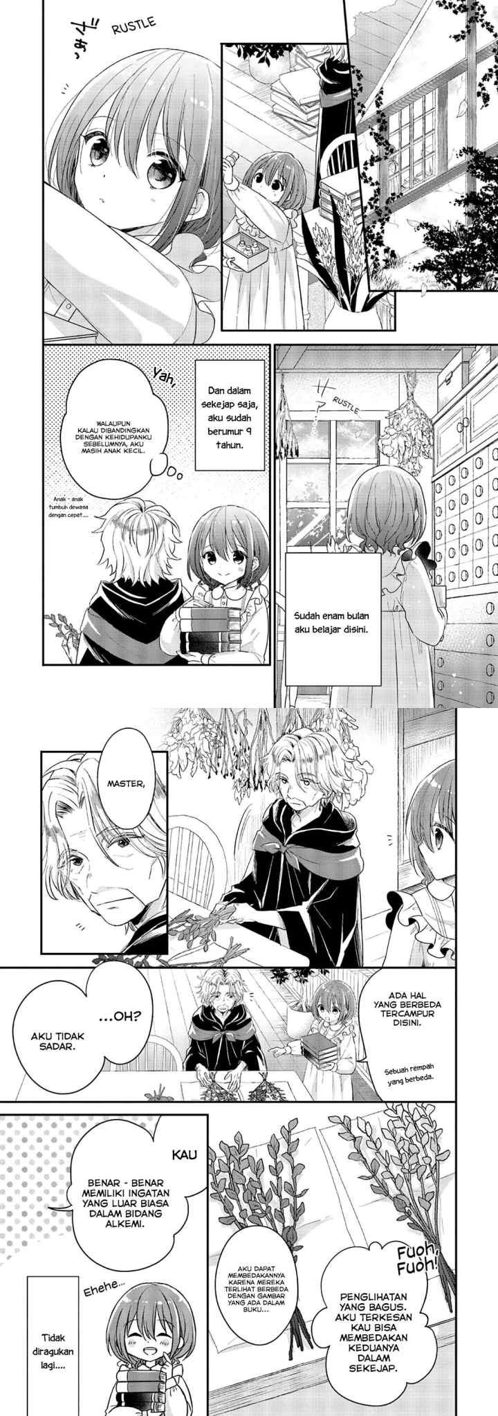 Yuusha-sama no Osananajimi to iu Shokugyou no Make Heroine ni Tensei shita no de, Chougoushi ni Job Change shimasu chapter 4 halaman 7