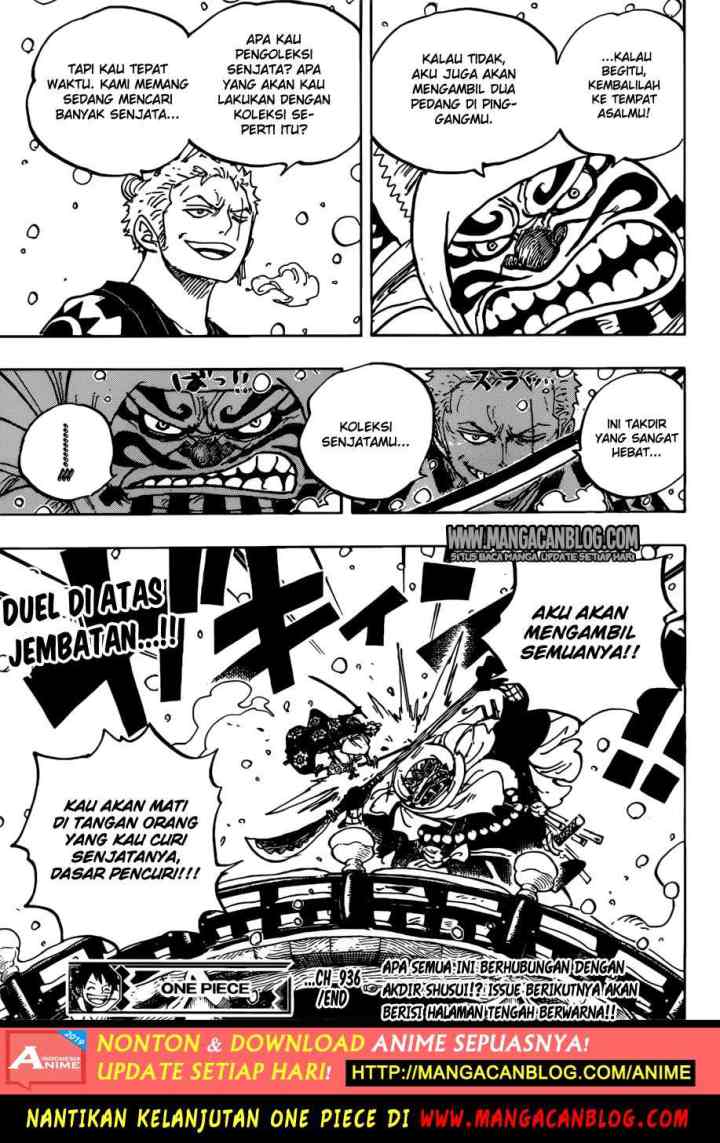 One Piece chapter 936 halaman 16