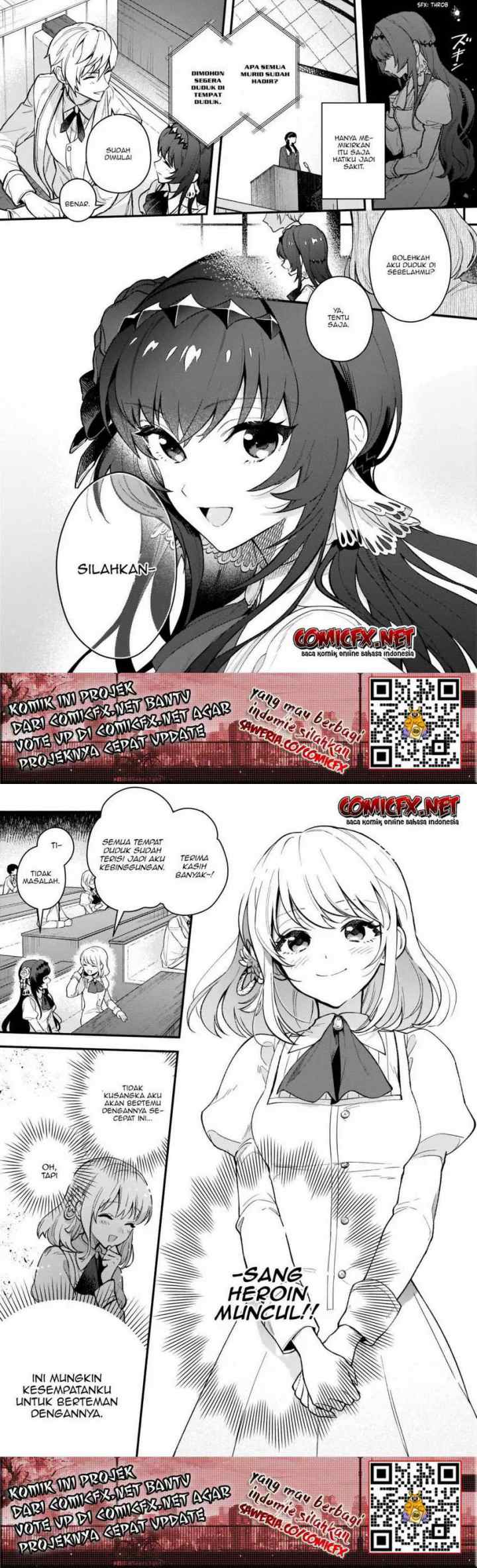 Akuyaku Reijou Route ga Nai Nante, Dare ga Itta no? chapter 1.2 halaman 7