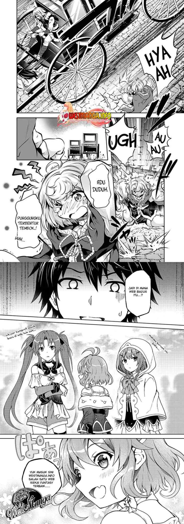 Kamigami ni Sodaterare Shimo no, Saikyou to Naru chapter 20 halaman 8