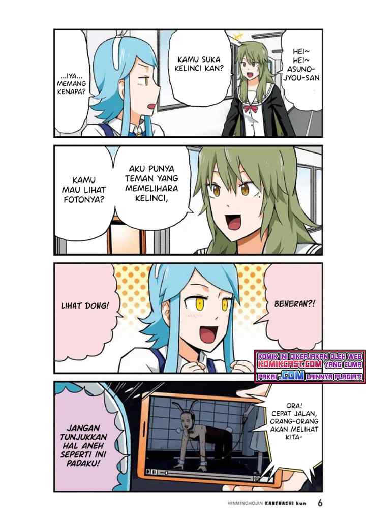Hinmin Choujin Kanenashi-kun chapter 27 halaman 8