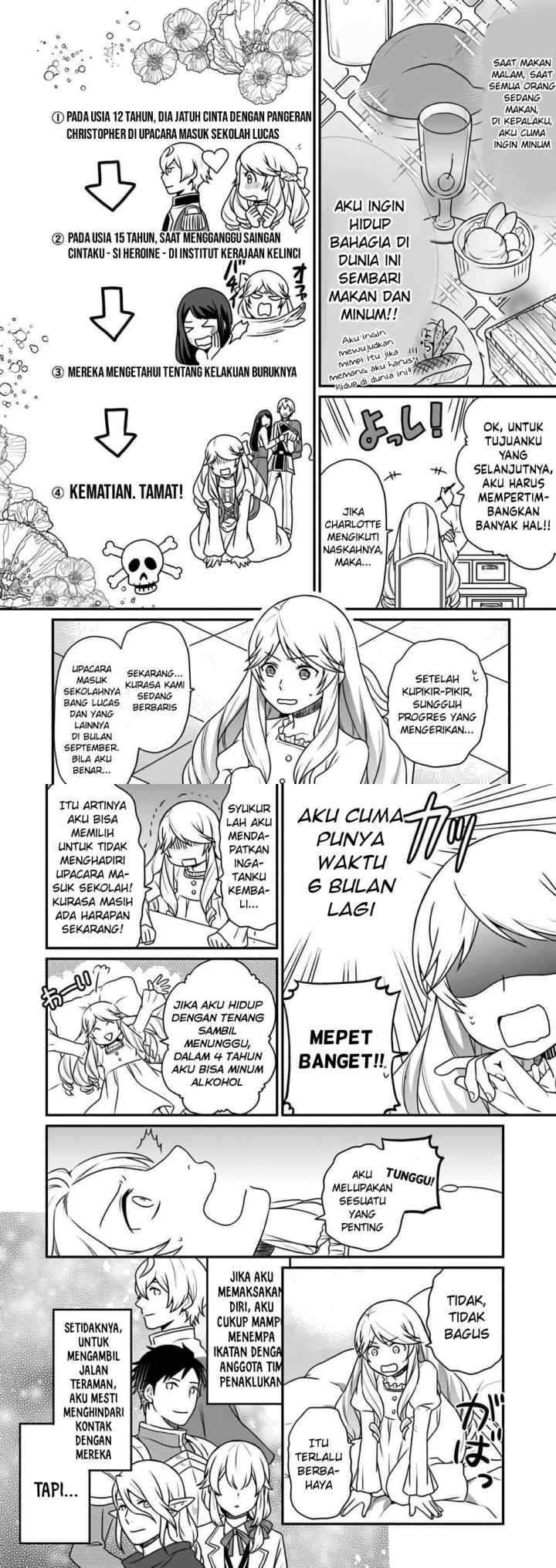 As a Result of Breaking an Otome Game, the Villainess Young Lady Becomes a Cheat! chapter 1 halaman 9