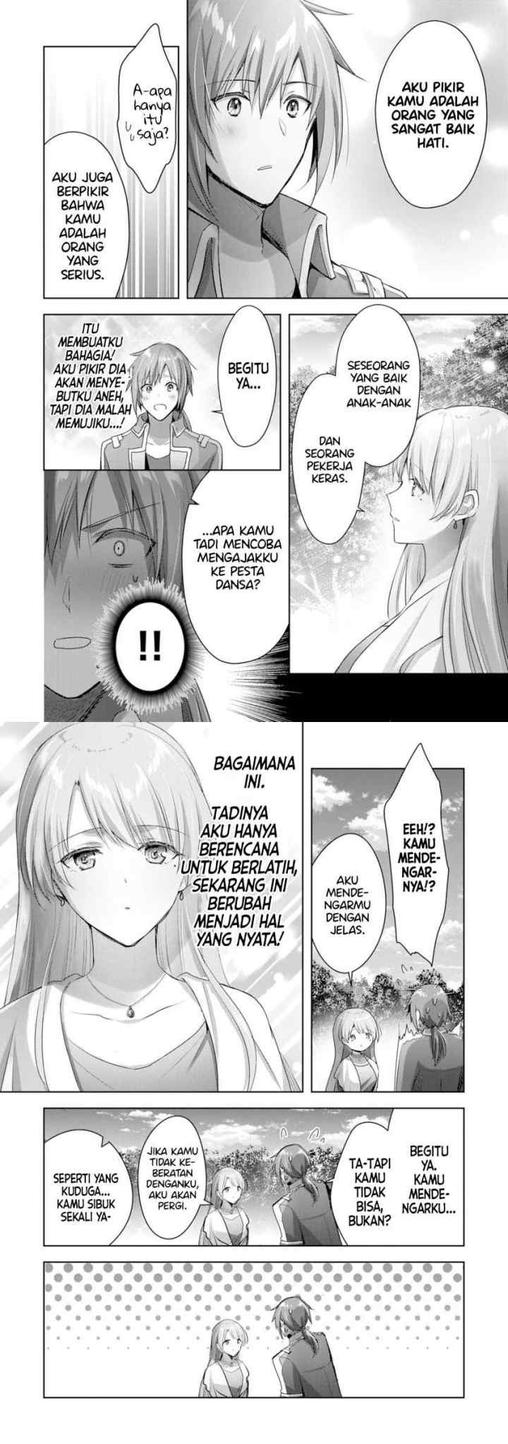 Uketsukejo ni Kokuhaku Shitakute Girudo ni Kayoitsumetara Eiyu ni Natteta chapter 11 halaman 5