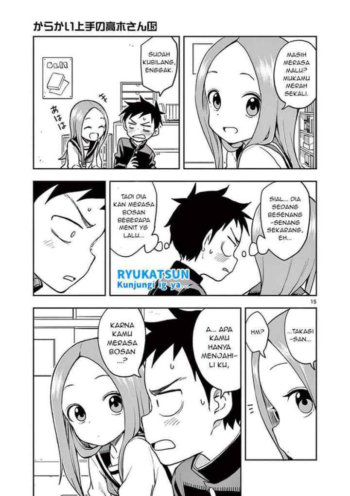 Karakai Jouzu no Takagi-san chapter 127 halaman 16