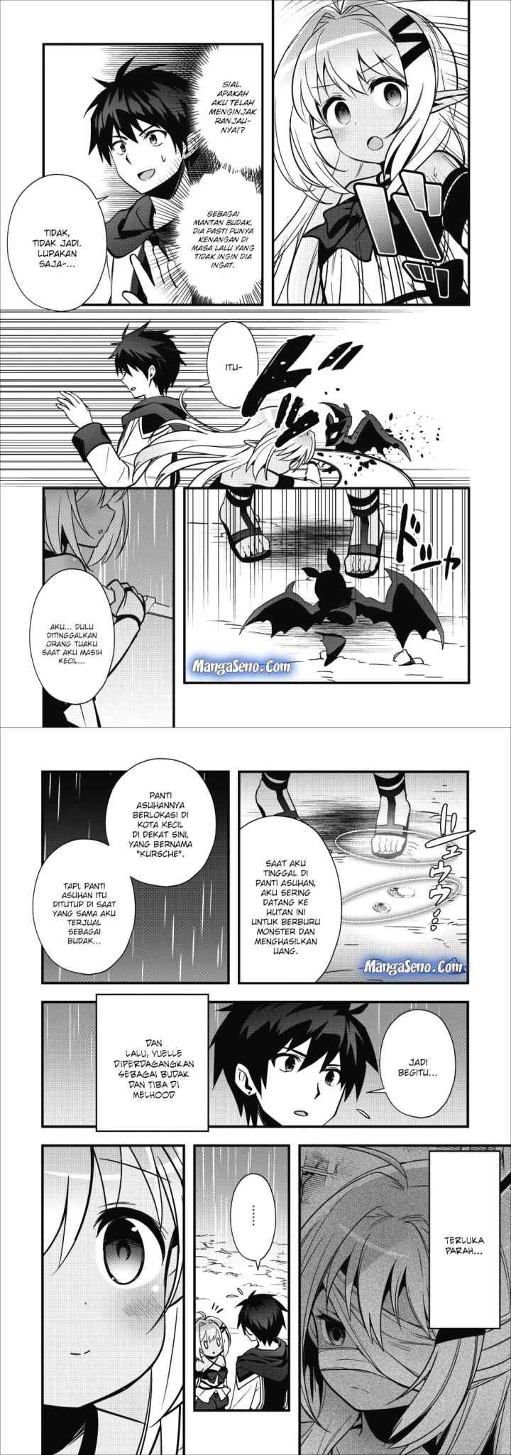 Isekai no Meikyuu Toshi de Chiyu Mahoutsukai Yattemasu chapter 9 halaman 8