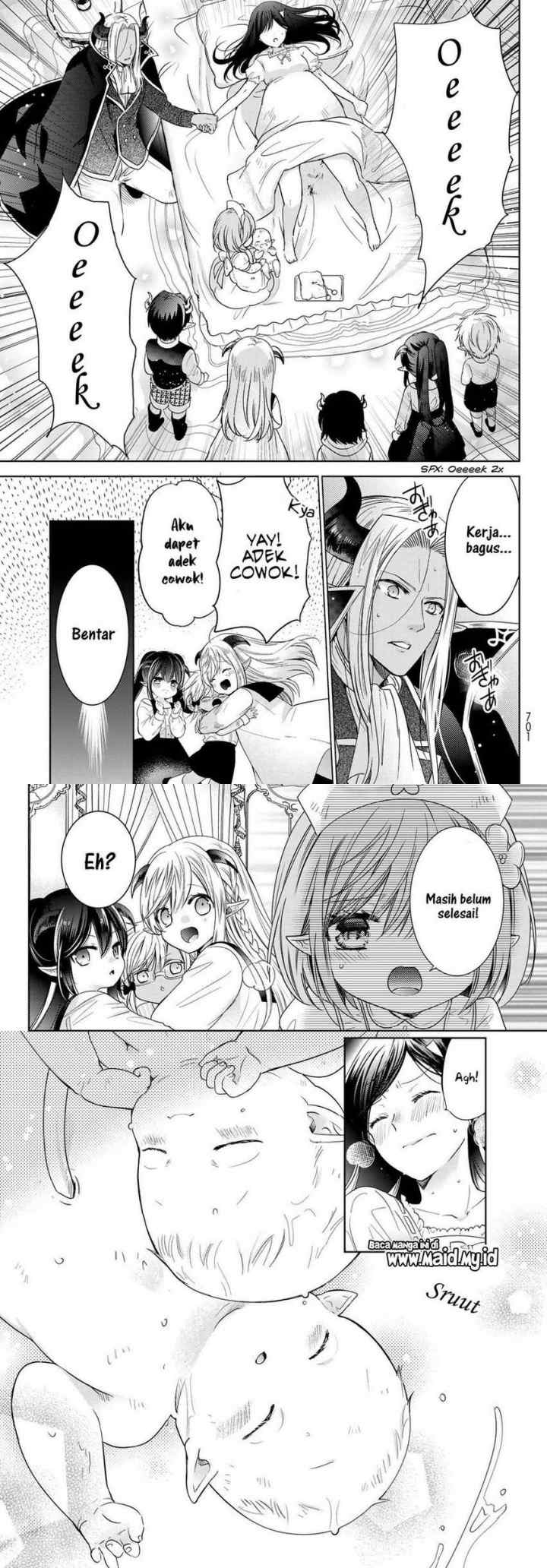 Isekai de Saikyo Mao no Kodomotachi no Mama ni Natchaimashita chapter 27.2 halaman 9
