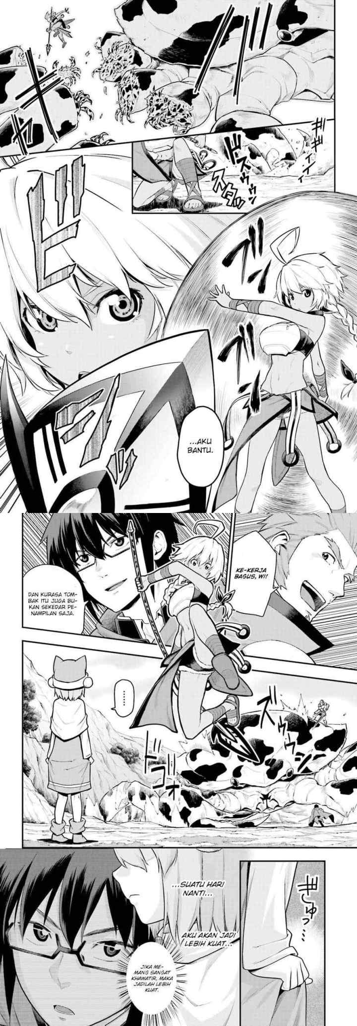Konjiki no Moji Tsukai: Yuusha Yonin ni Makikomareta Unique Cheat chapter 11 halaman 10