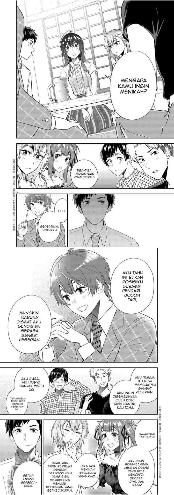 Kekkon ga Zentei no Love Comedy chapter 7 halaman 9