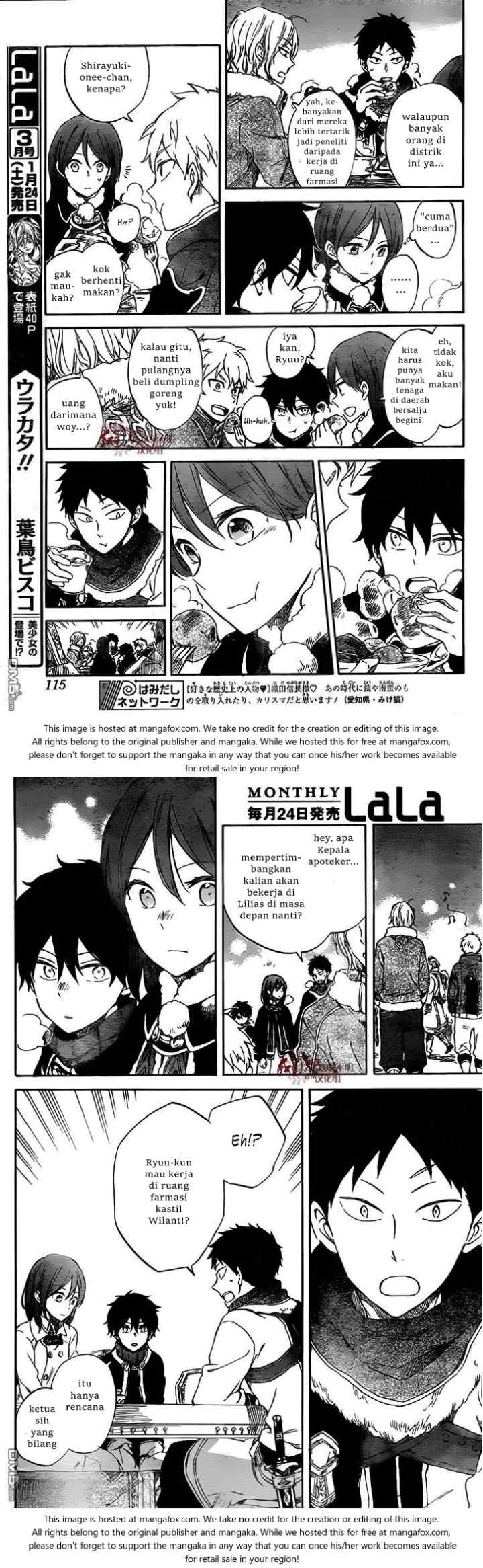 Akagami no Shirayukihime chapter 61 halaman 12