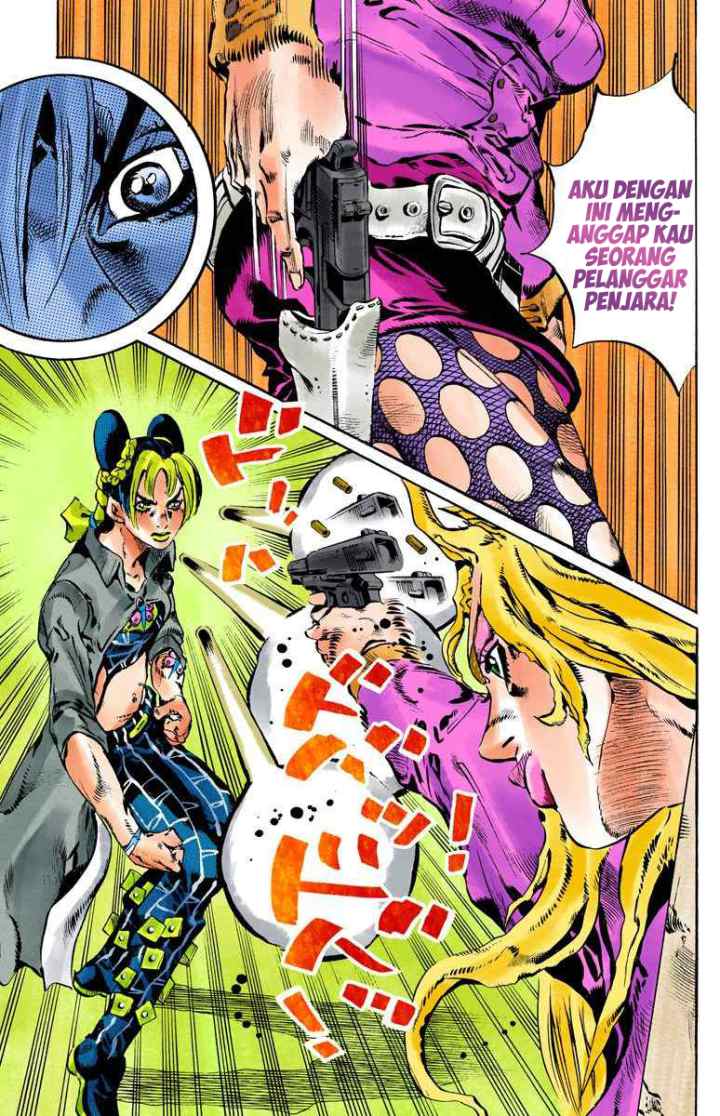 JoJo no Kimyou na Bouken - Stone Ocean chapter 100 halaman 9