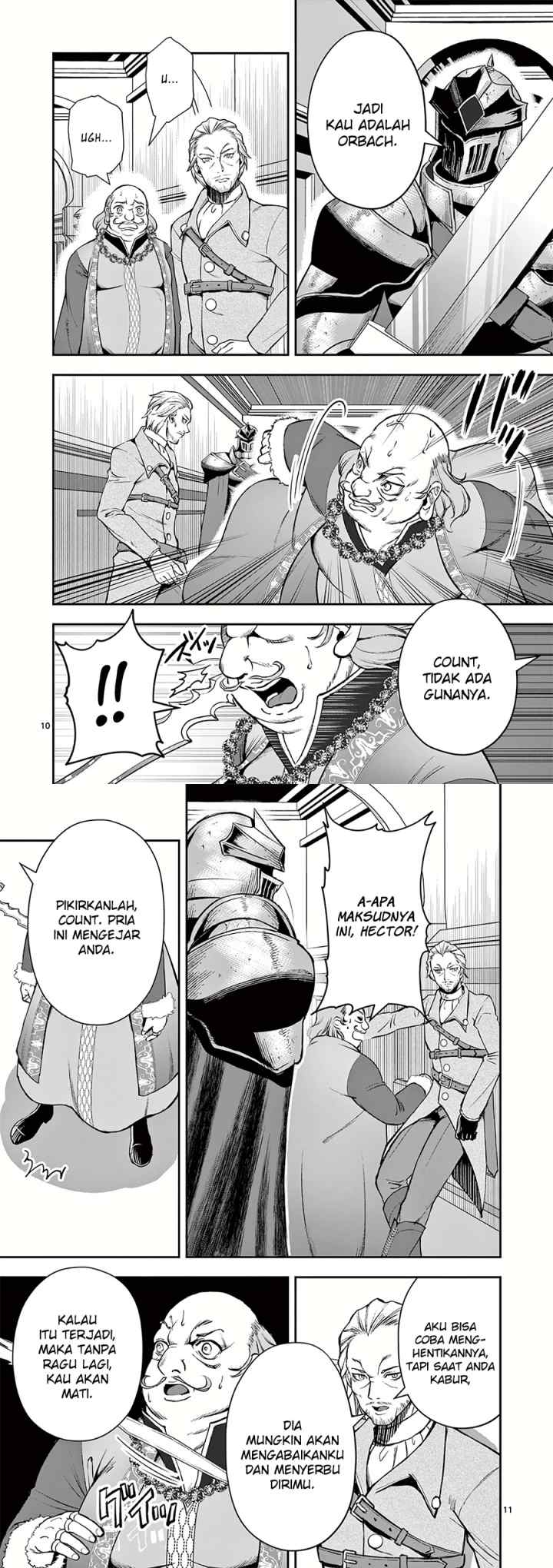 Moto Shogun no Undead Knight chapter 21 halaman 6