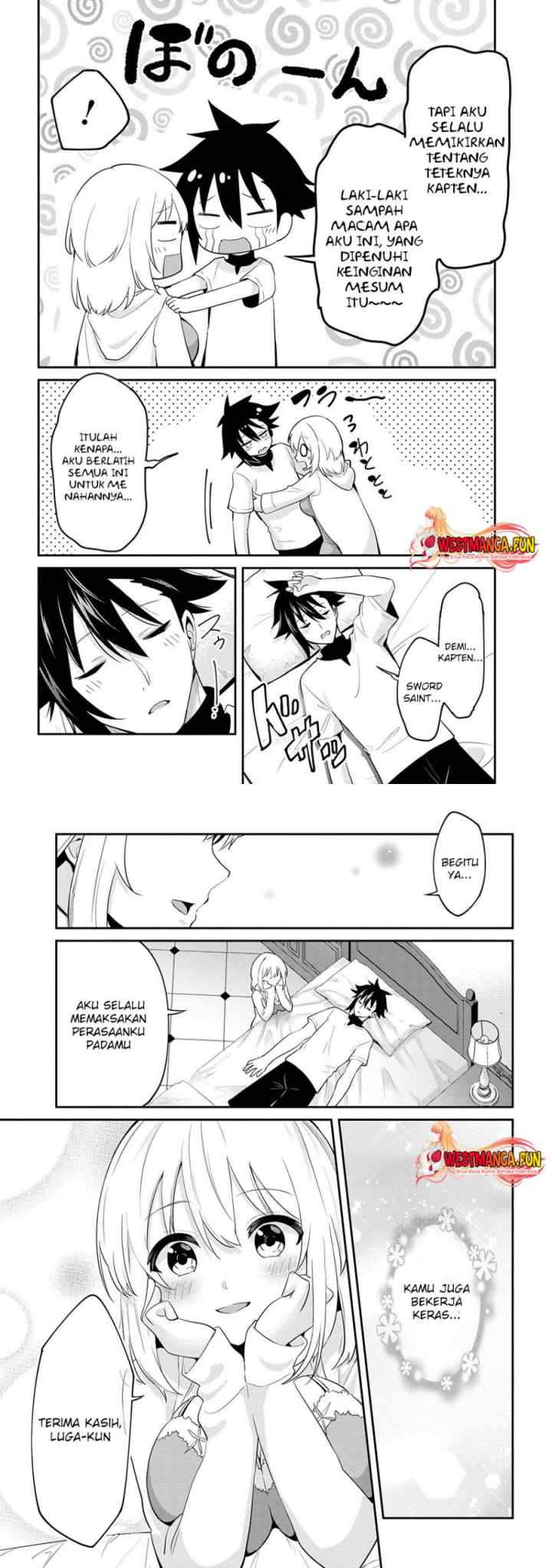 Seikishi ni Natta kedo Danchou no Oppai ga Sugosugite Kokoro ga Kiyomerarenai chapter 27 halaman 13
