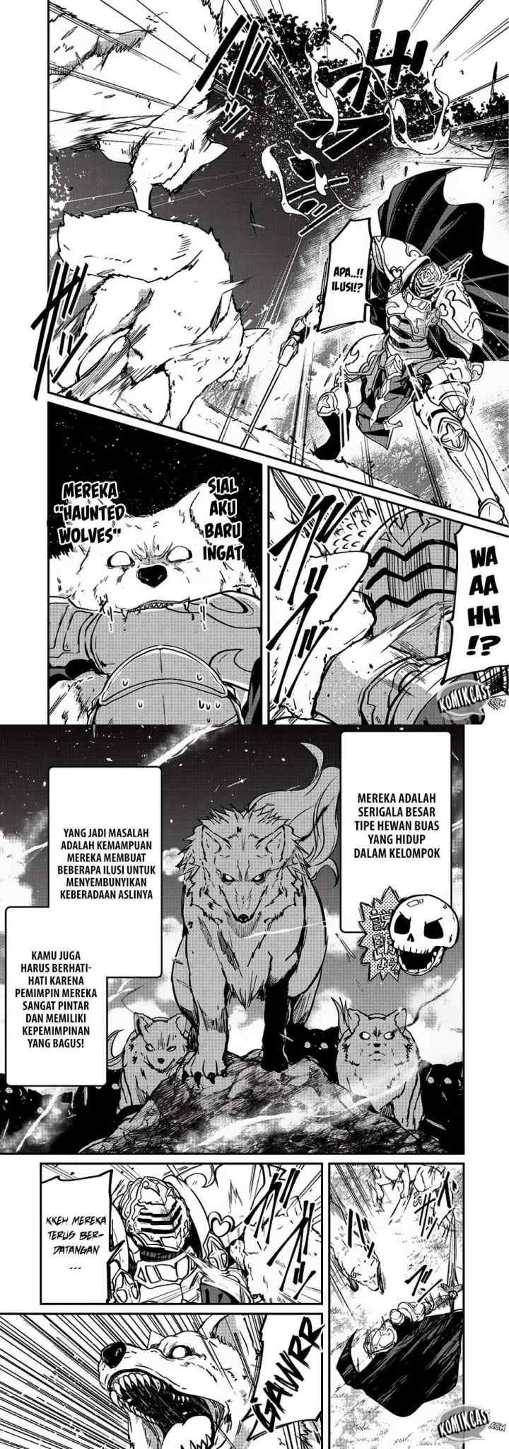 Gaikotsu Kishi-sama, Tadaima Isekai e Odekakechuu chapter 11 halaman 8