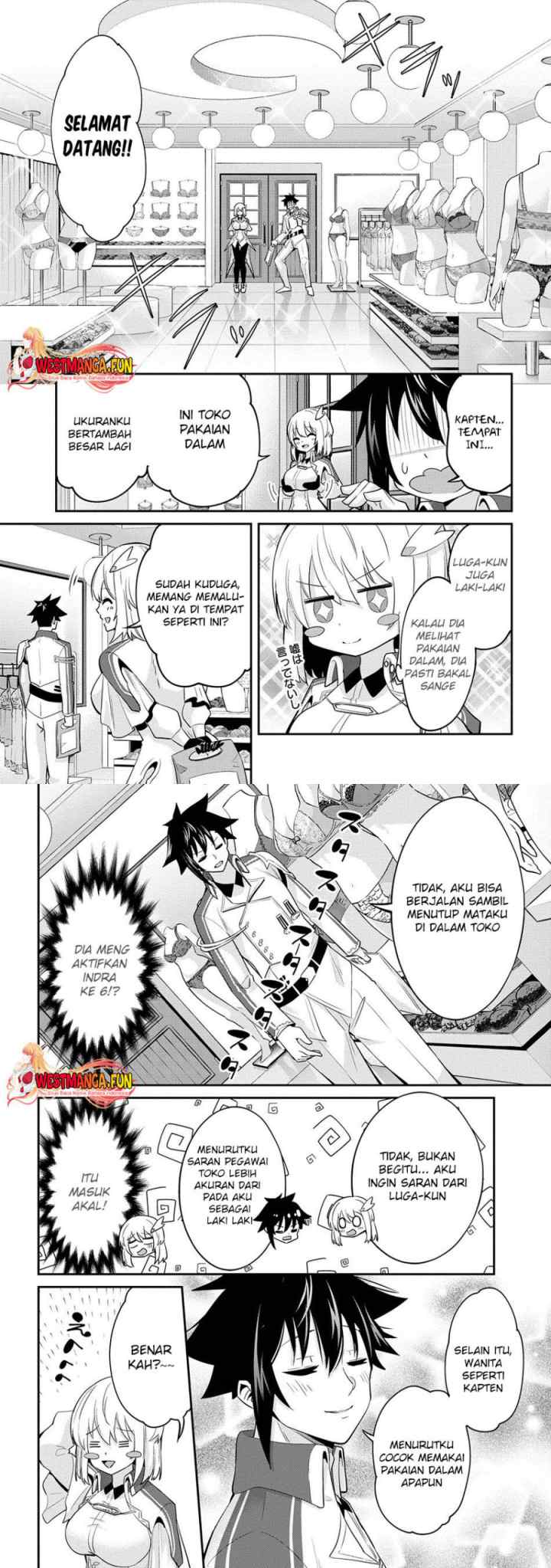 Seikishi ni Natta kedo Danchou no Oppai ga Sugosugite Kokoro ga Kiyomerarenai chapter 27 halaman 7