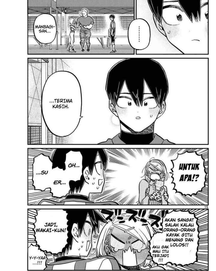 Komi-san wa Komyushou Desu chapter 350 halaman 15