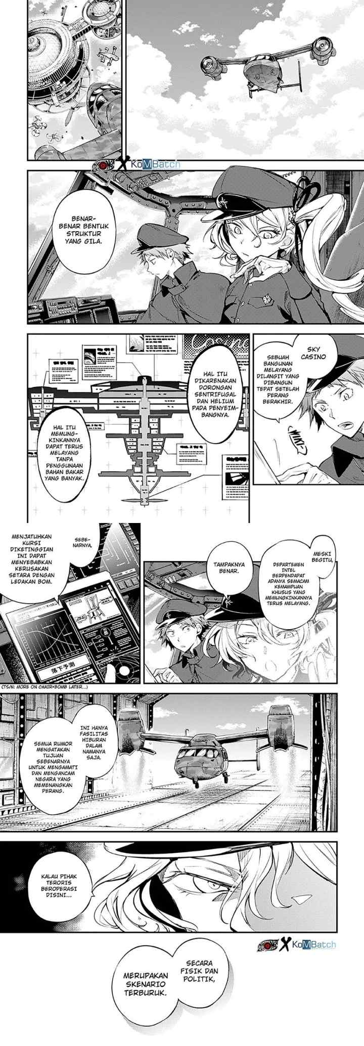 Bungou Stray Dogs chapter 72 halaman 7