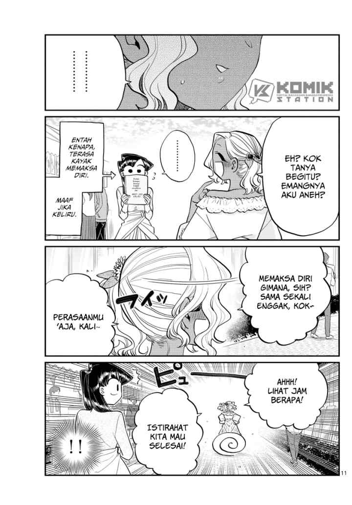 Komi-san wa Komyushou Desu chapter 225 halaman 12