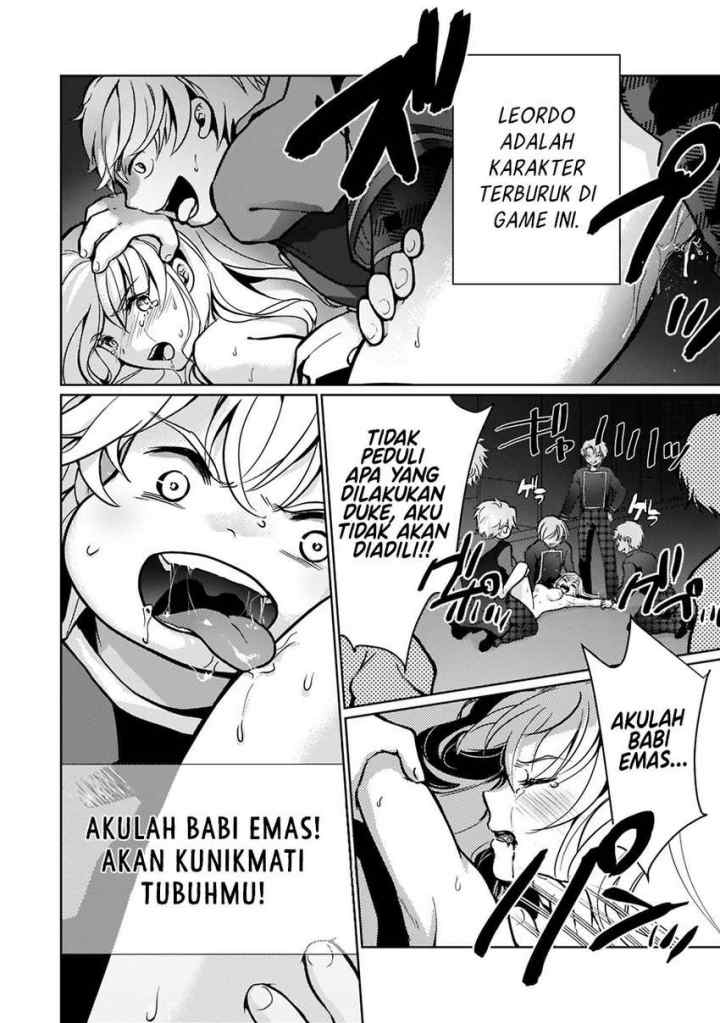 Eroge Tensei Unmei ni Aragau Kane Buta Kizoku no Funtouki chapter 1.1 halaman 8