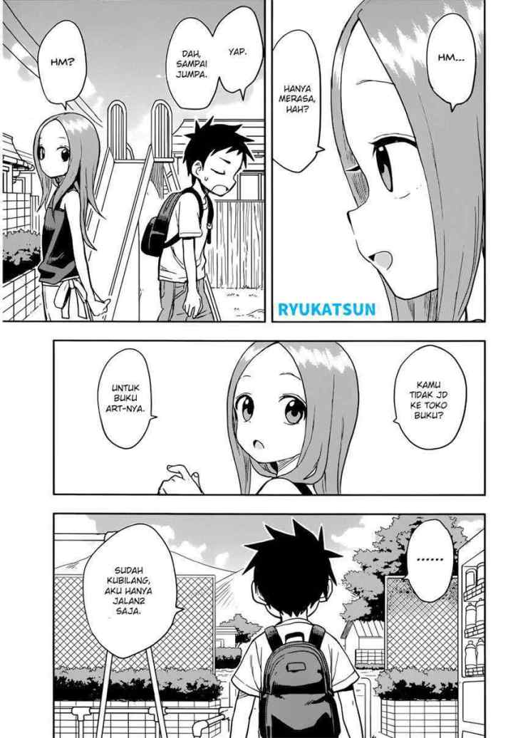 Karakai Jouzu no Takagi-san chapter 133 halaman 12