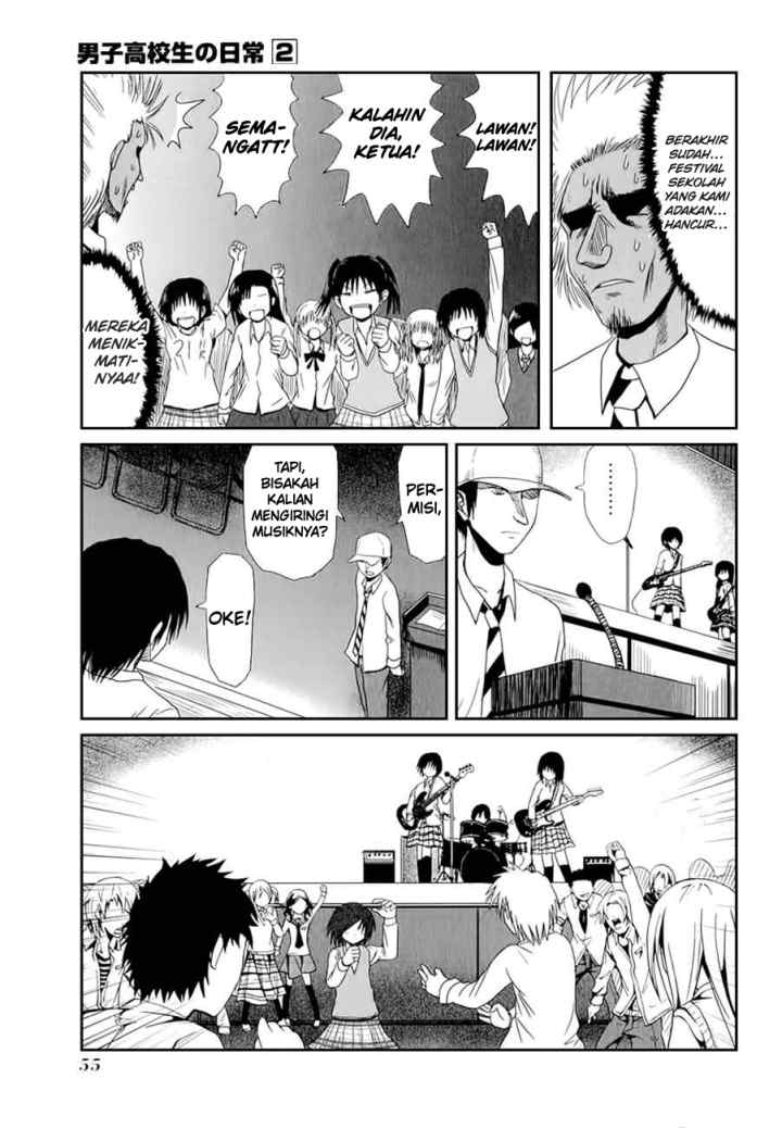 Danshi Koukousei no Nichijou chapter 22 halaman 6