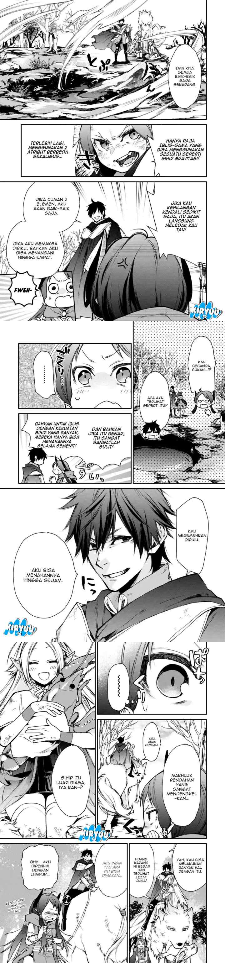 Saikyou no Madoshi. Hisa ni Ya wo Ukete Shimatta no de Inaka no Eihei ni Naru chapter 4 halaman 15