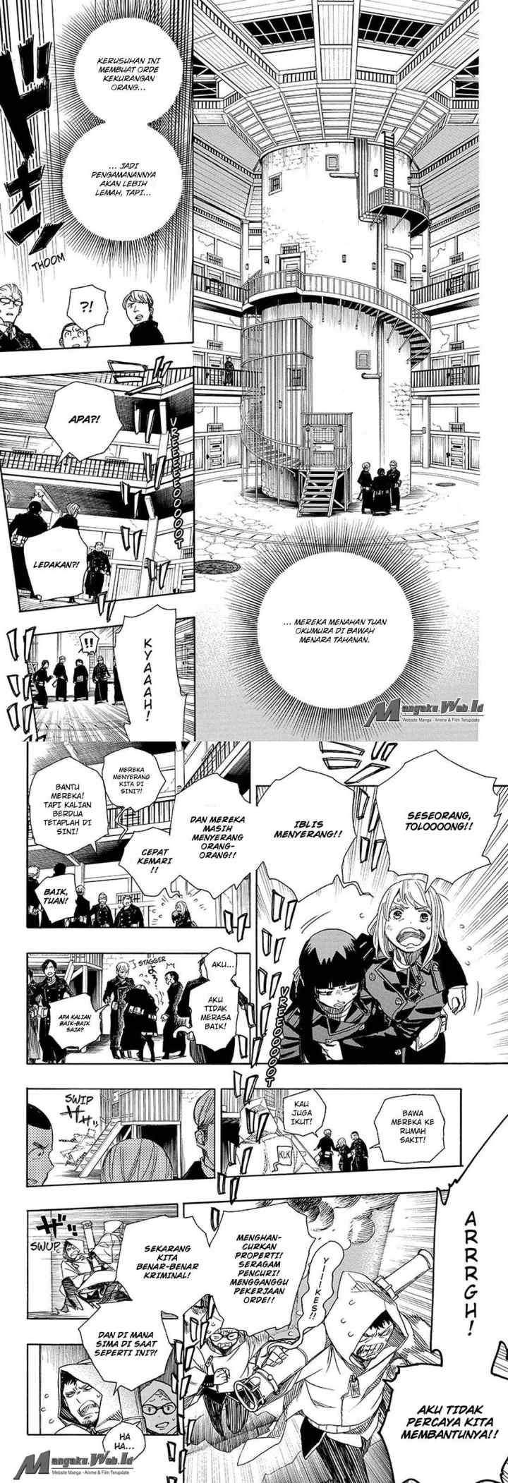 Ao No Exorcist chapter 95 halaman 16