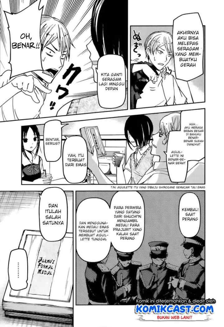 Kaguya-sama wa Kokurasetai: Tensai-tachi no Renai Zunousen chapter 60 halaman 4