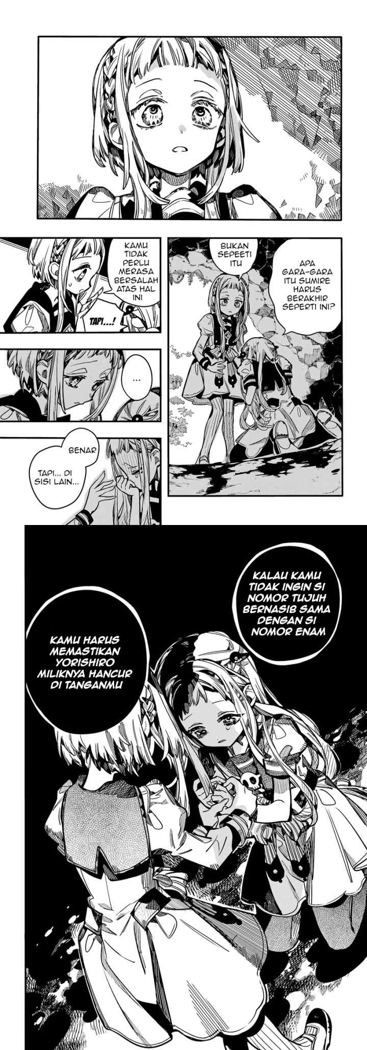 Jibaku Shounen Hanako-kun chapter 95 halaman 10