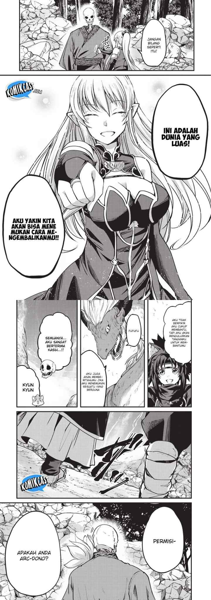Gaikotsu Kishi-sama, Tadaima Isekai e Odekakechuu chapter 24 halaman 12