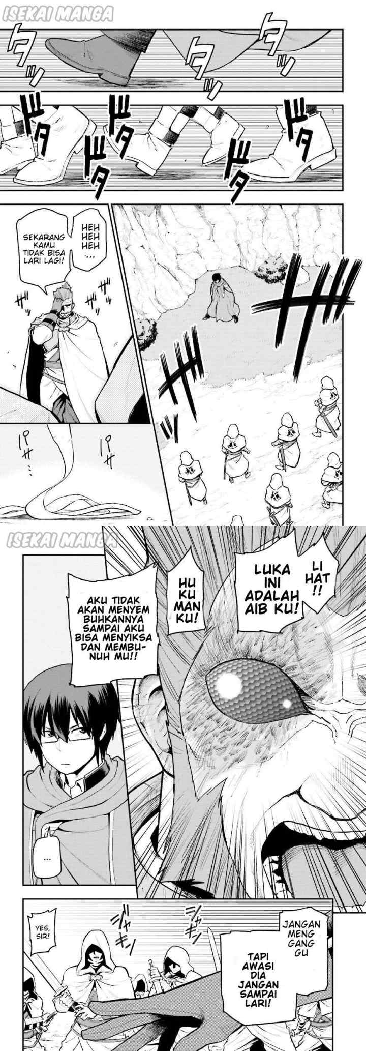Konjiki no Moji Tsukai: Yuusha Yonin ni Makikomareta Unique Cheat chapter 18 halaman 9