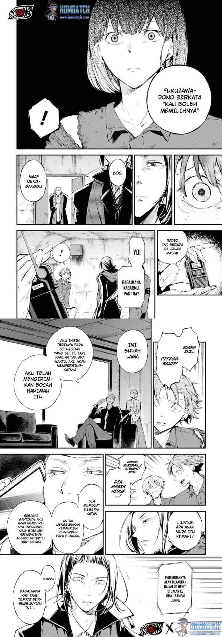 Bungou Stray Dogs chapter 65 halaman 5