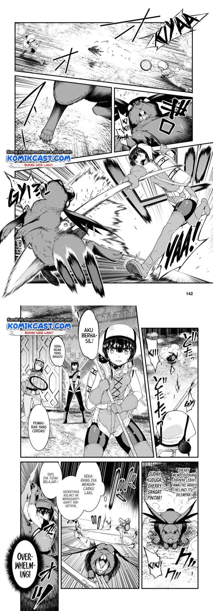 Isekai Meikyuu de Harem wo chapter 55 halaman 7