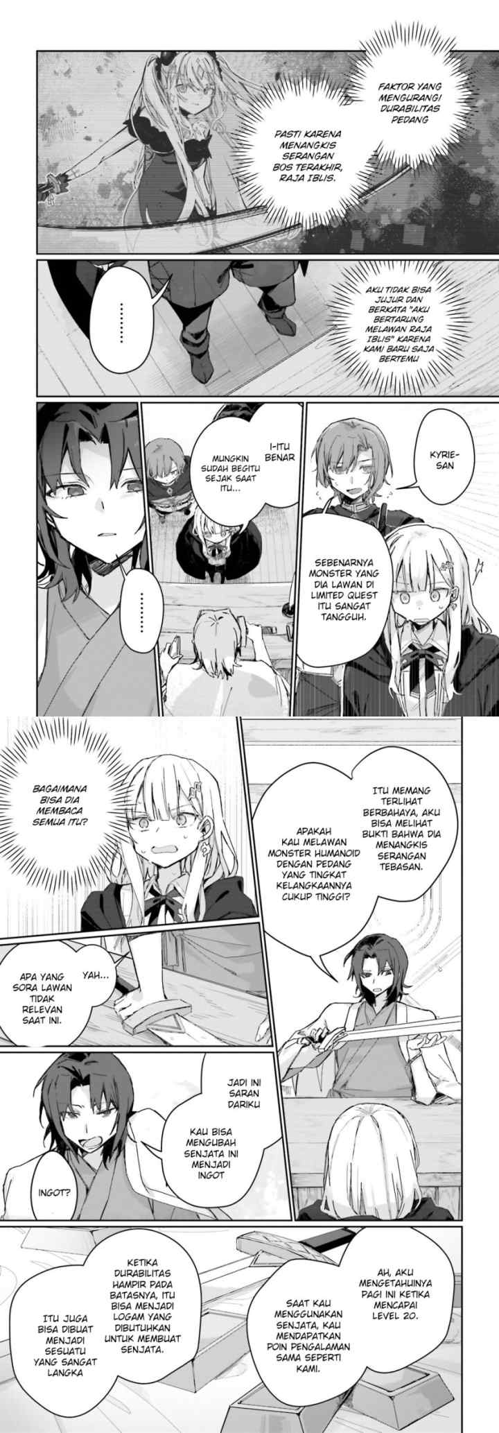 Astral Online - Maou no Noroi de Saikyou Bishoujo ni natta Ore, Saijaku Shoku da ga Cheat Skill de Chou Seichou shite Musou suru chapter 6 halaman 6