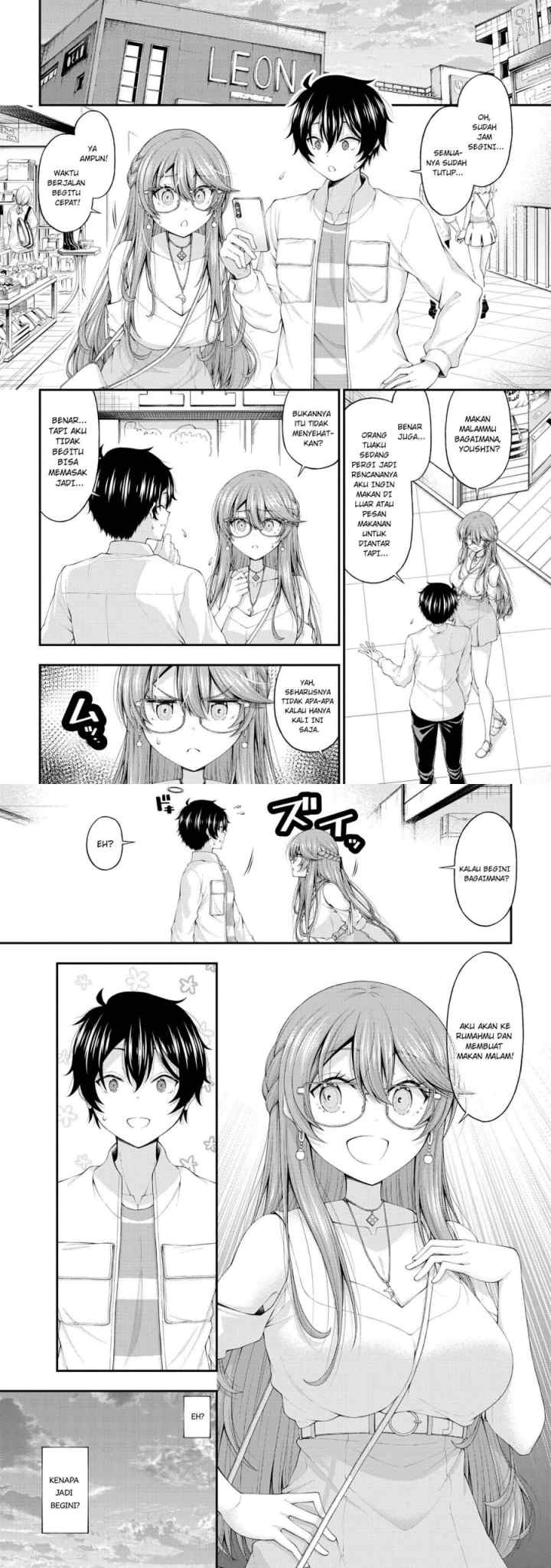 Inkya no Boku ni Batsu Game ni Kokuhaku Shitekita Hazu no Gyaru ga, Doumitemo Boku ni Betahore Desu chapter 13 halaman 10