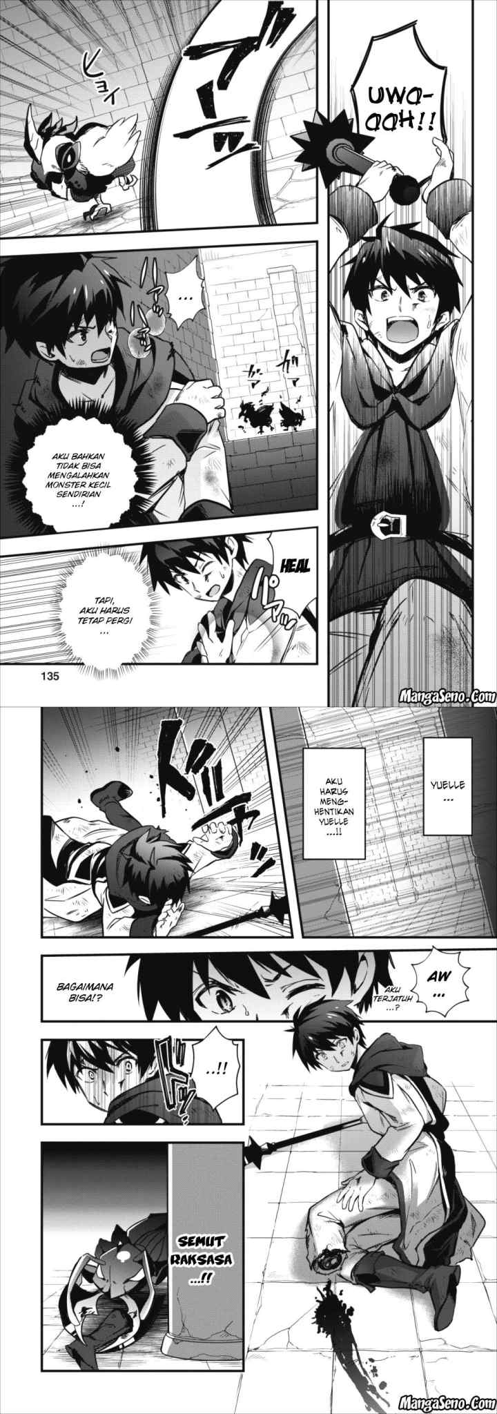 Isekai no Meikyuu Toshi de Chiyu Mahoutsukai Yattemasu chapter 5 halaman 5