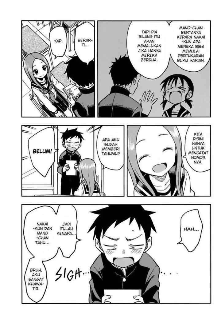 Karakai Jouzu no Takagi-san chapter 136 halaman 15